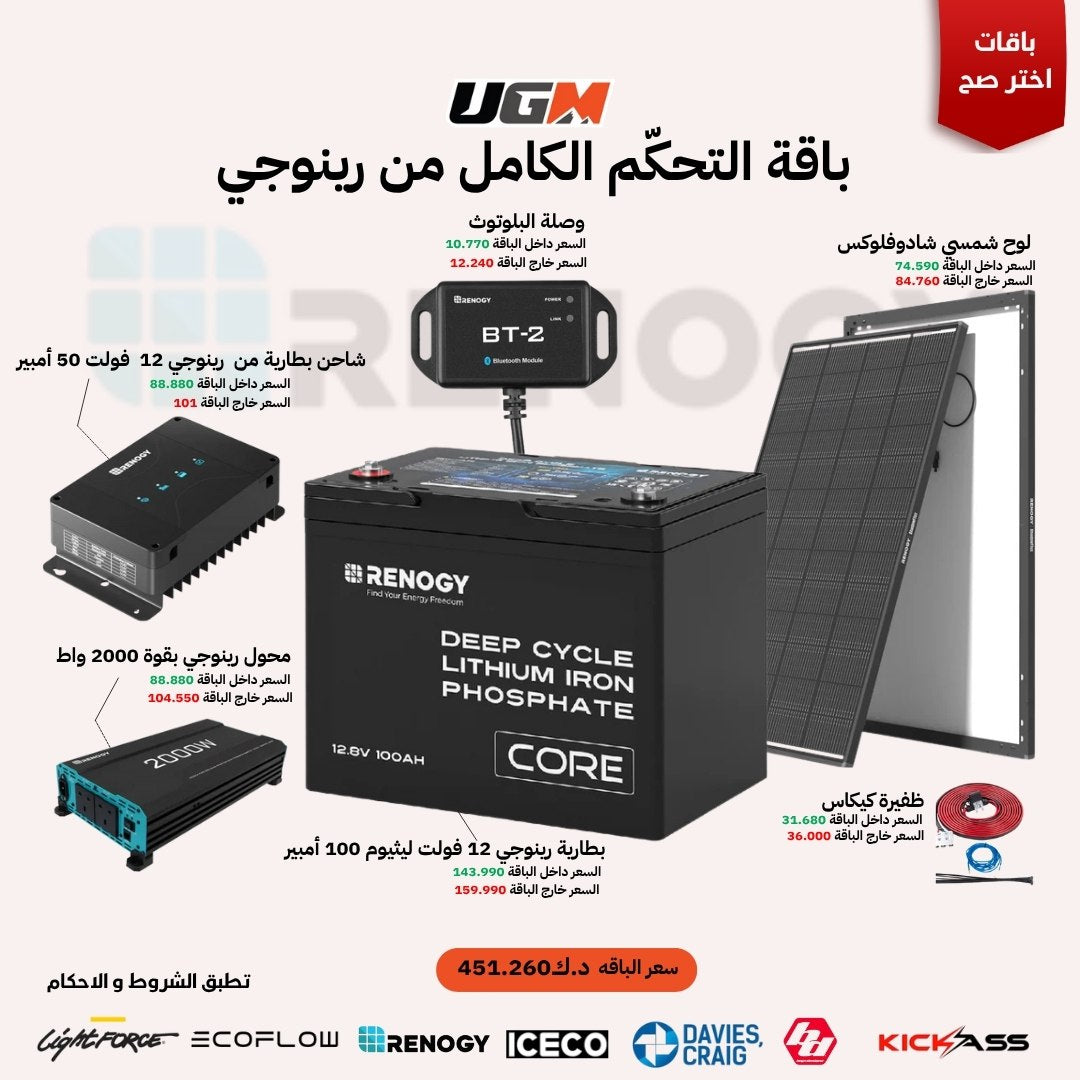 باقة التحكم الكامل من الرينوجي