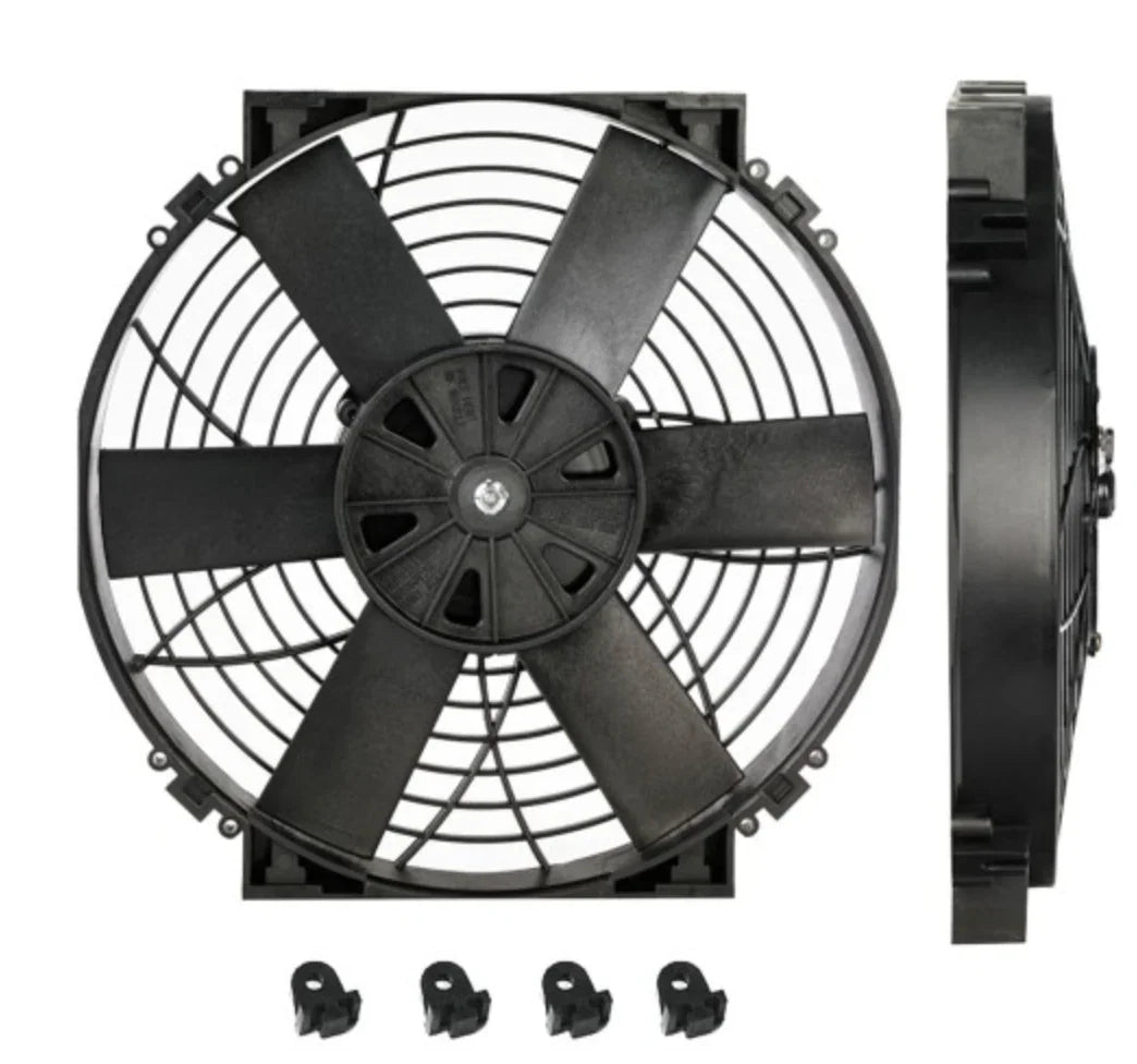 12" SLIMLINE Thermatic® Electric Fan (12V)  مروحة قوة 837CFM