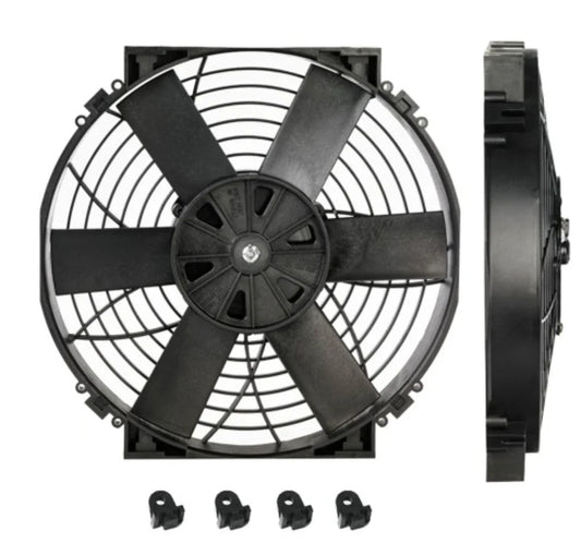12" SLIMLINE Thermatic® Electric Fan (12V)  مروحة قوة 837CFM