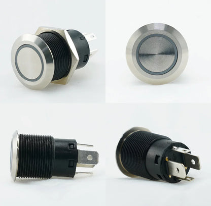 DC 20A 19mm metal Push Button switch