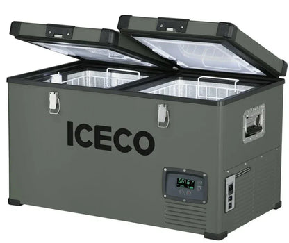 VL60 Dual Zone Metal Olive Freezer with Cover | ICECO | 60LTثلاجة