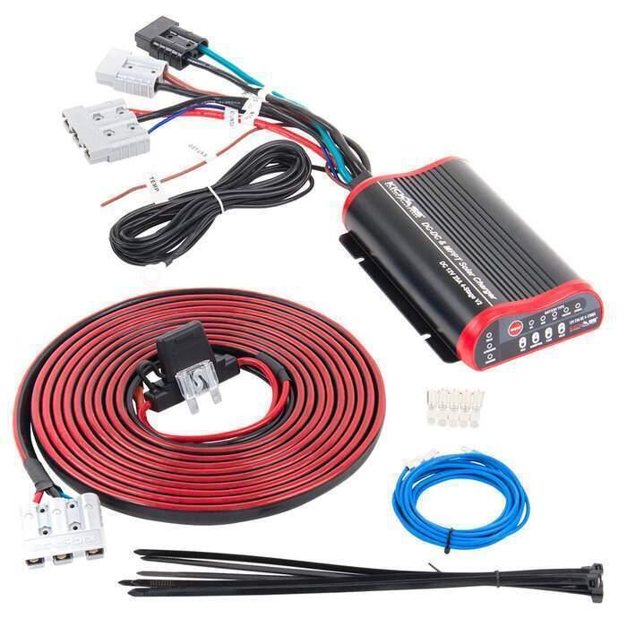 KickAss Premium DCDC Charger & DCDC Wiring Kit- Plug & Play